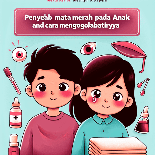 Penyebab Mata Merah pada Anak dan Cara Mengobatinya
